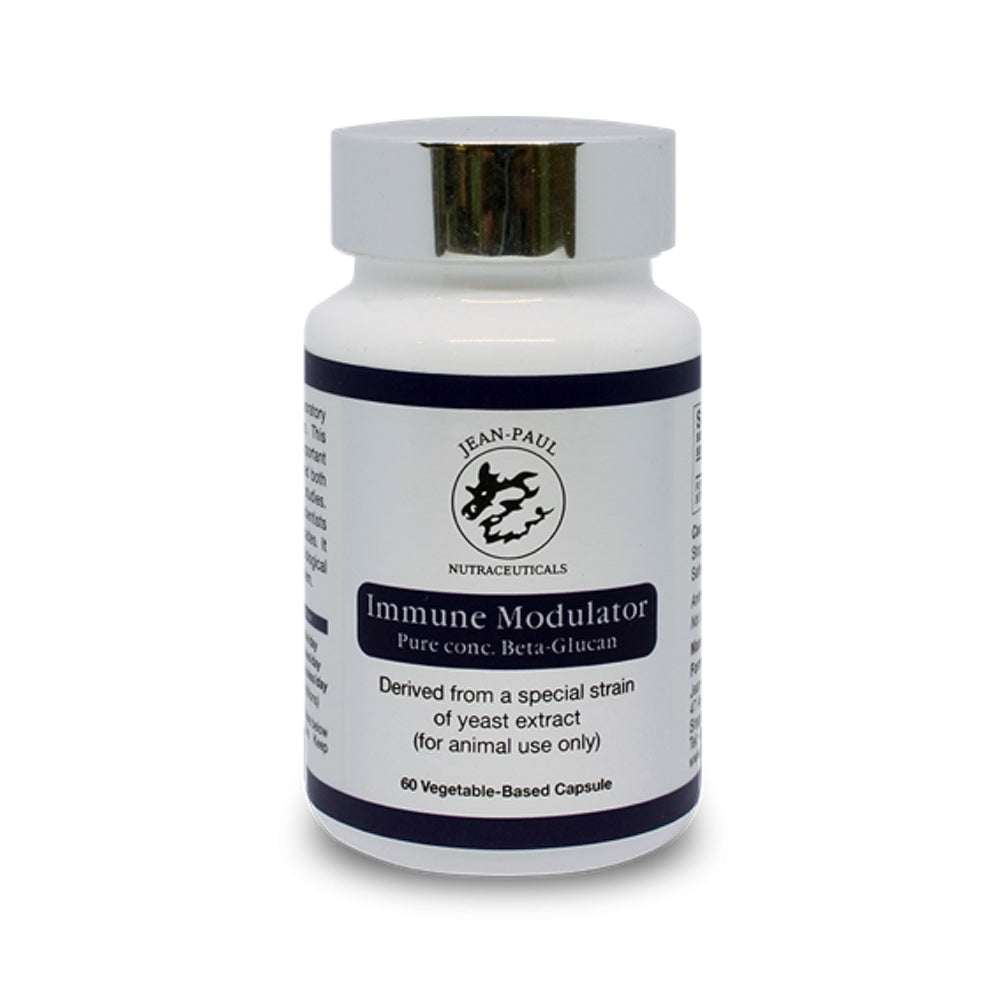 Jean-Paul Nutraceuticals Immune Modulator Beta Glucan Supplement for Cats & Dogs 60ct