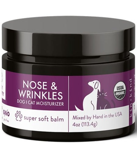 Kin+Kind Nose & Wrinkles Dog & Cat Skin Balm 4oz