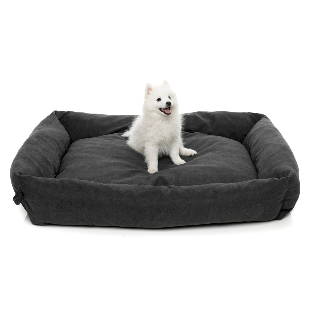 FuzzYard The Lounge Dog Bed (Charcoal)