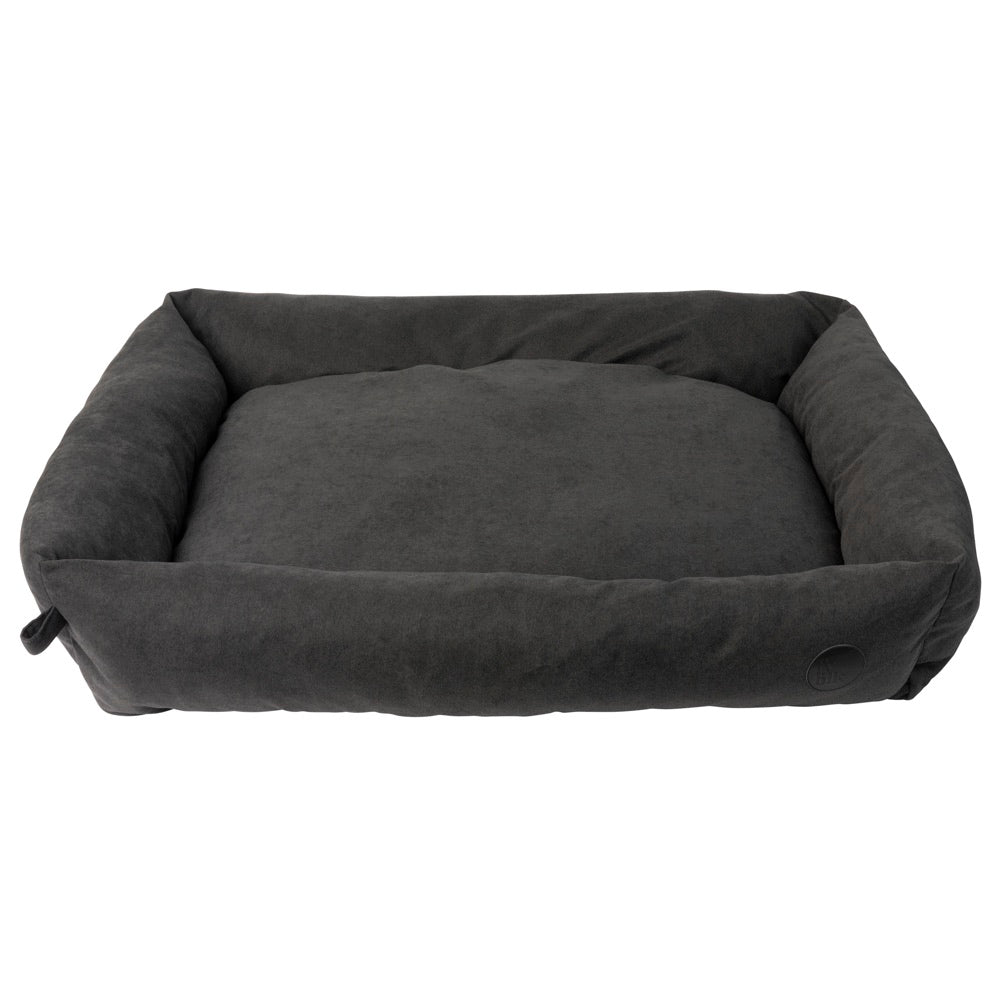 FuzzYard The Lounge Dog Bed (Charcoal)