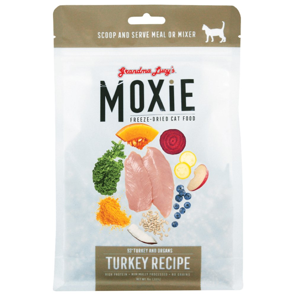 Grandma Lucy??s Moxie Turkey Freeze Dried Cat Food 8oz