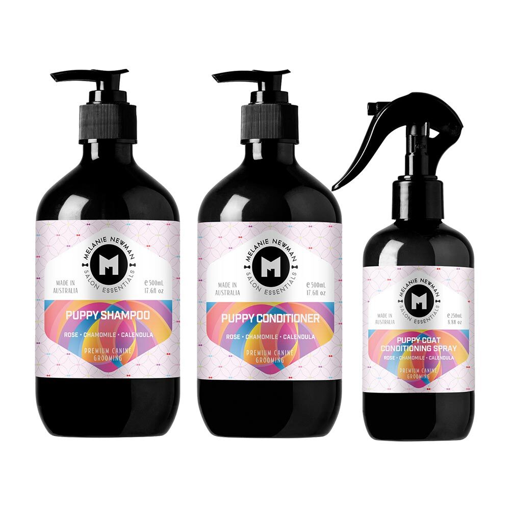 "16% OFF: Melanie Newman Shampoo, Conditioner & Conditioning Spray Set"