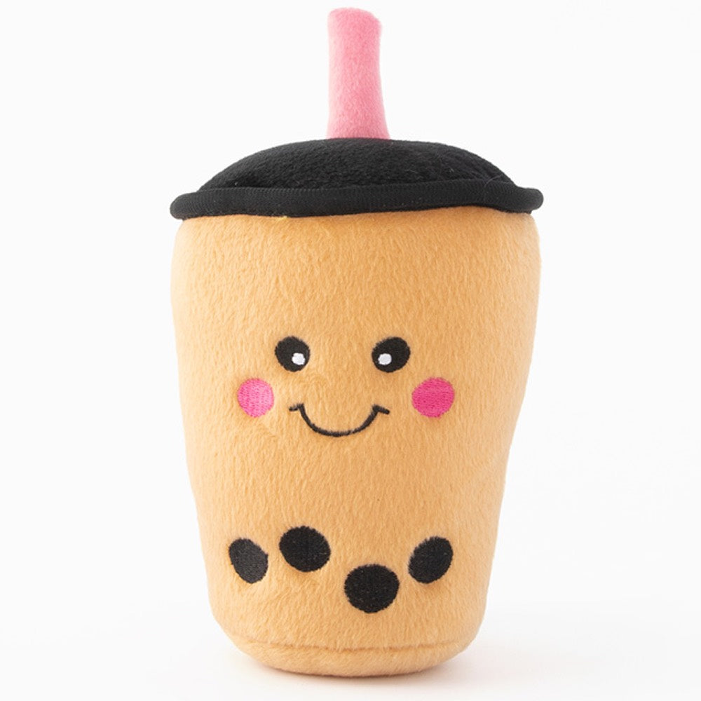 Zippypaws NomNomz Boba Milk Tea Plush Dog Toy